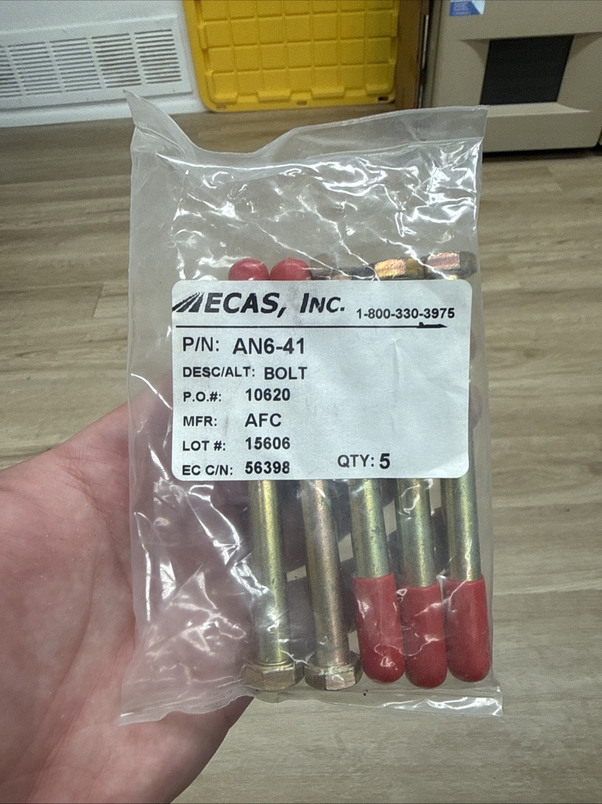 AFC LOT OF (5) NEW AN6-41