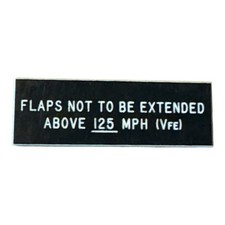 Aircraft Flaps Not To Be