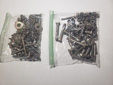 Aircraft hardware Used bolts washers
