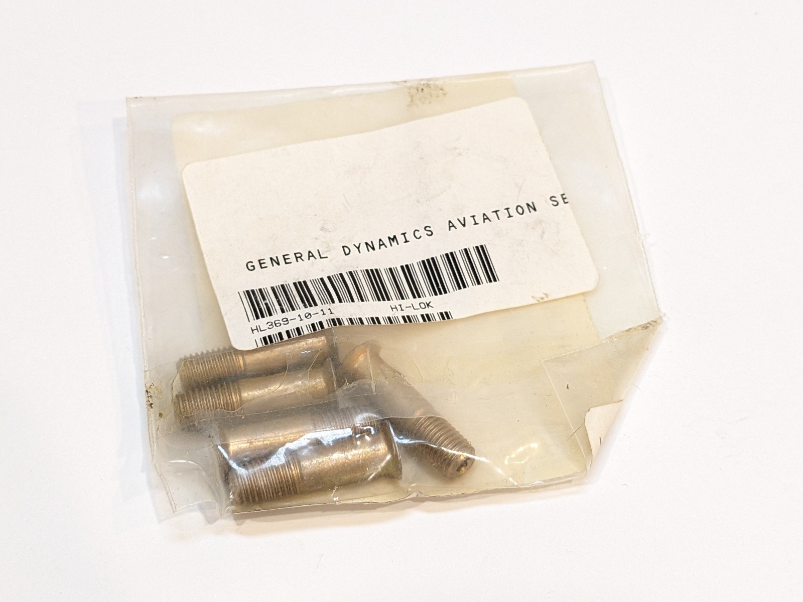 Aircraft Hi-Lok Pins HL369-10-11 Titanium
