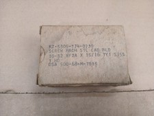 Aircraft? Machine Screws Round/Oval Head