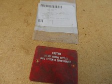 Aircraft Part 01247-002 Plate