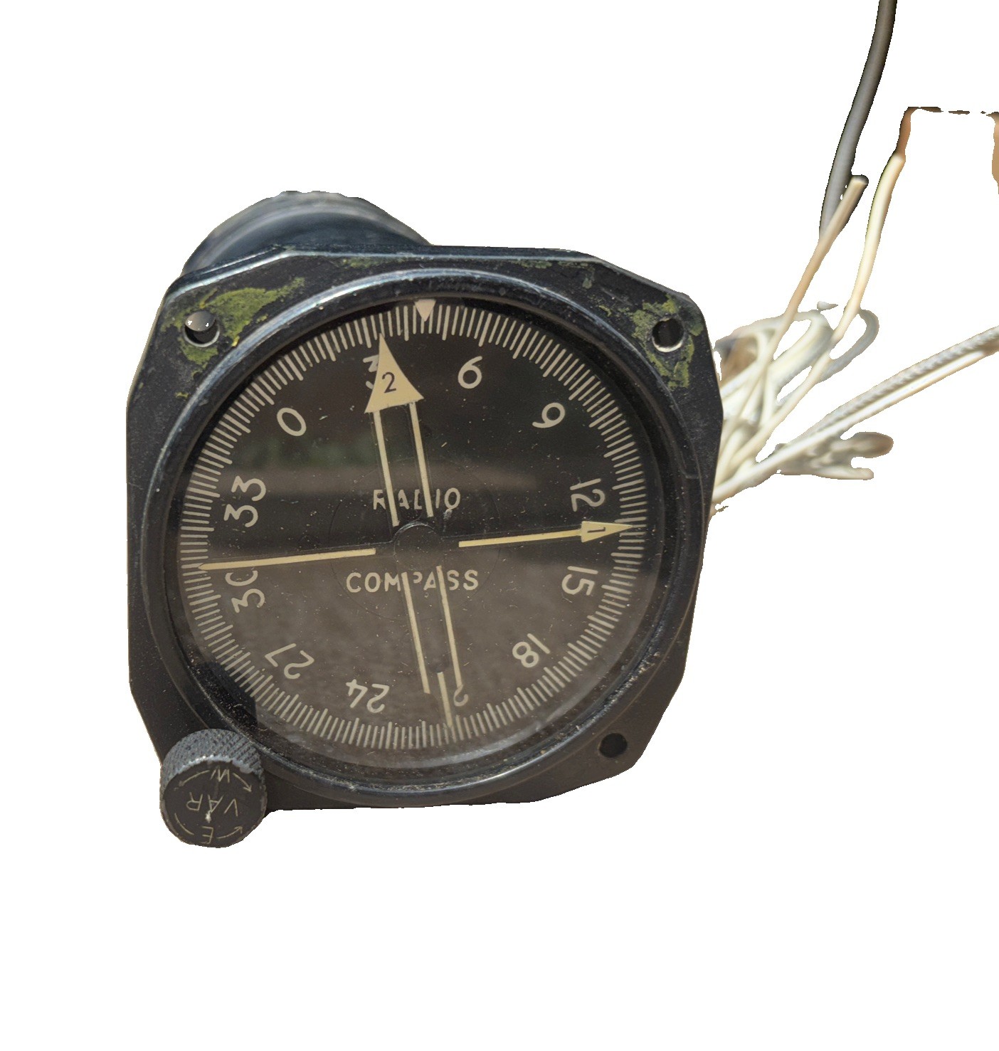 Aircraft Radio Corp AIRCRAFT RADIO ADF INDICATOR COMPASS