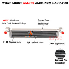 Aluminum Radiator Fits For Kitfox