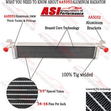 ASI 2 Row Aluminum Radiator