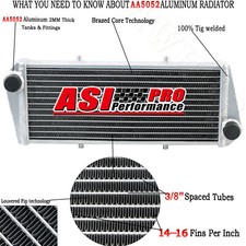 ASI Aluminum 2 Row Radiator