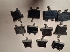Assorted Vintage Aircraft Toggle Switches