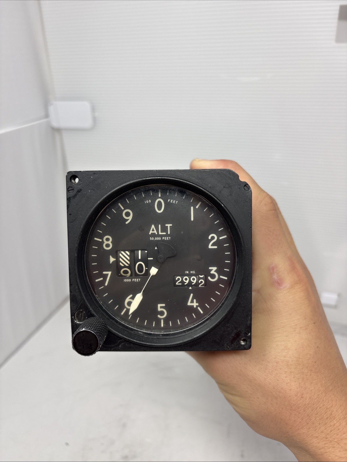 Astek Altimeter Pressure Large Numeral Drum