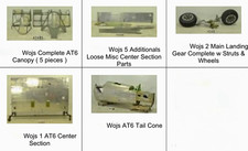 AT-6 Texan Airplane Parts Lot: