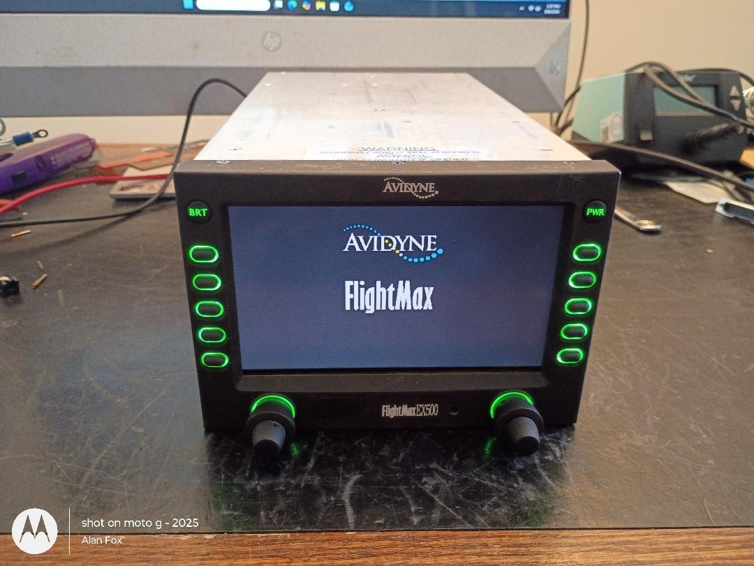 Avidyne AS REMOVED 700-00007-006 FlightMax EX500