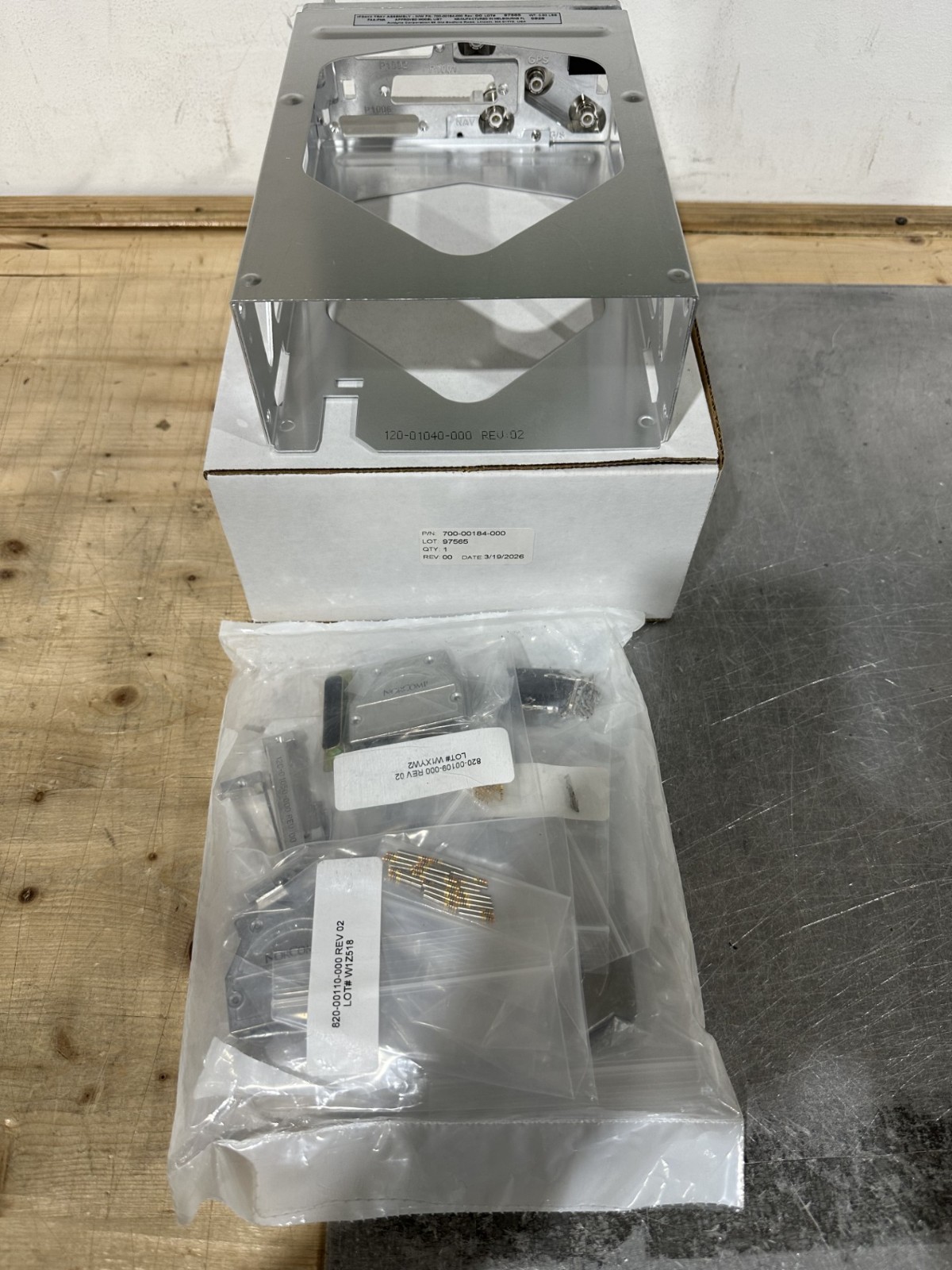 AVIDYNE IFD4XX ASSEMBLY TRAY WITH INSTALL