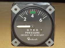 Beechcraft AIRCRAFT AIRPLANE AIRBORNE GYRO PRESSURE