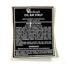Beechcraft Bonanza Baron Nose Ldg Gear