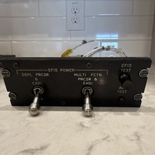 Beechcraft EFIS Aux Power Panel Assembly