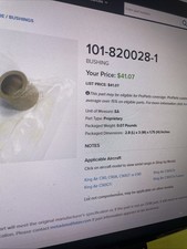 Beechcraft New King Air 90 Bushing