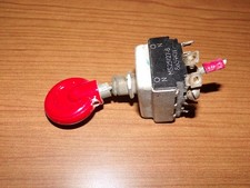 Beechcraft Red Handle Toggle Switch MS25127-8