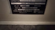 Bell 206 Helicopter Engine Oil Cooler