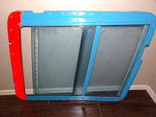 Bell 206 Helicopter Window Orange/Blue 206-899-188-005