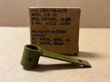 Bell 47 Helicopter Valve Shutoff Arm