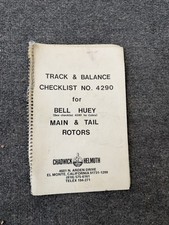 Bell CHADWICK-HELMUTH 4290 HUEY HELICOPTER TRACK
