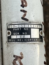 Bell Helicopter Ah-1 209-001-358-21 Tube Assembly