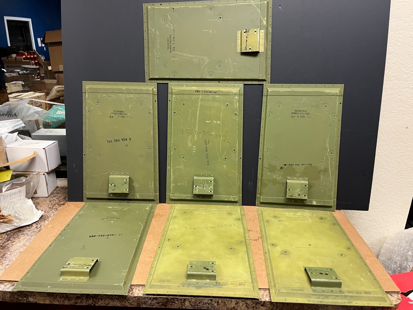 Bell Helicopter Lot of 7 each Shelf