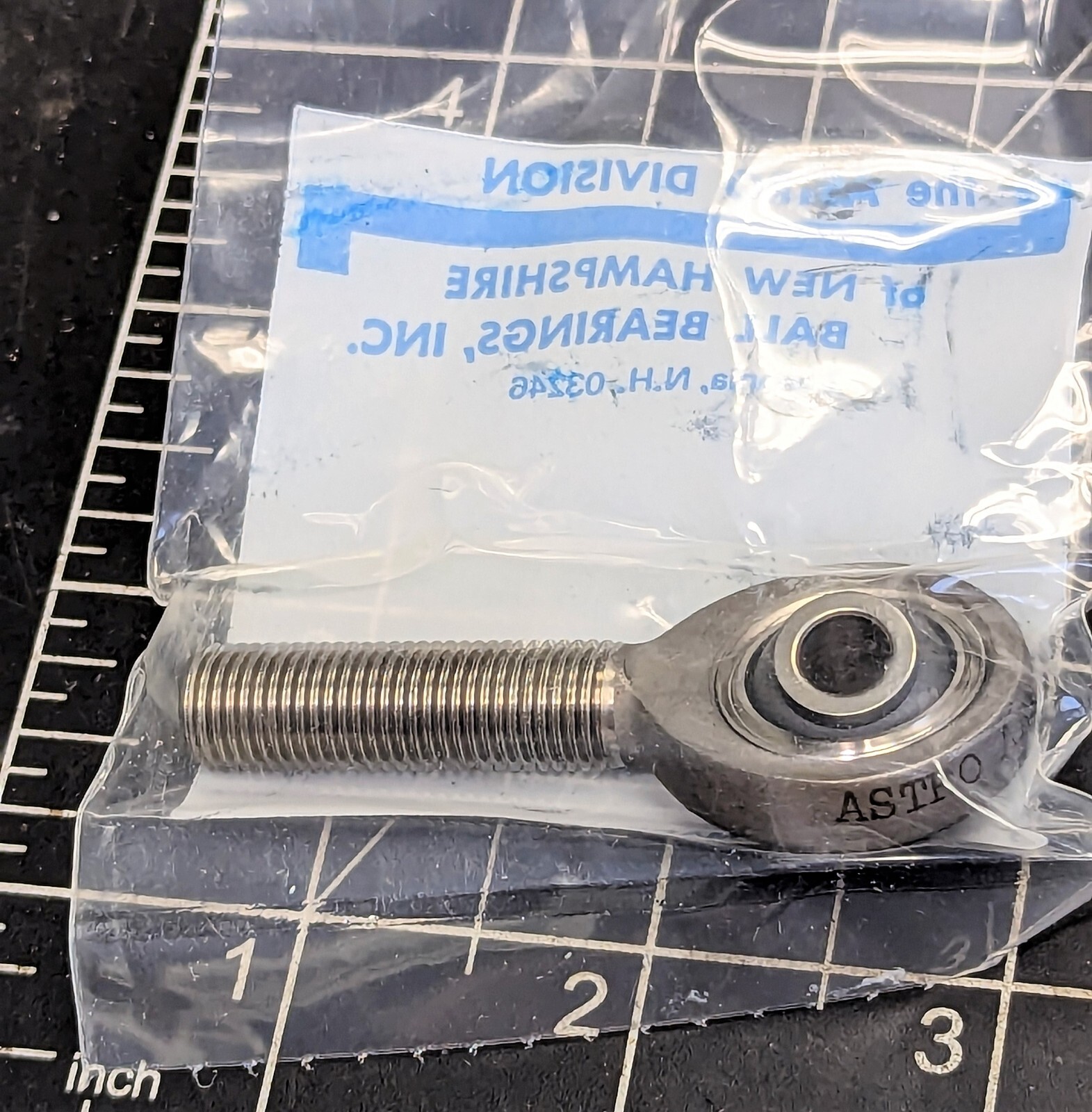 Boeing / New Hampshire Bearing ARYL4CR, L5332787-005 Military Aviation Heim