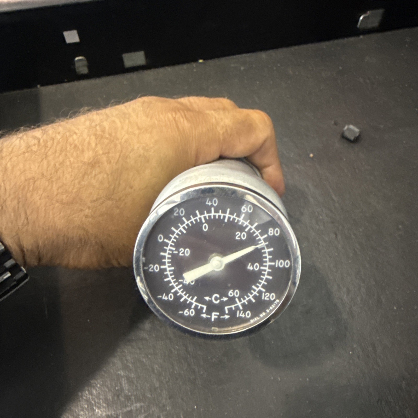 Cessna 0411078-2, S-1322-1, Outside Temperature Indicator