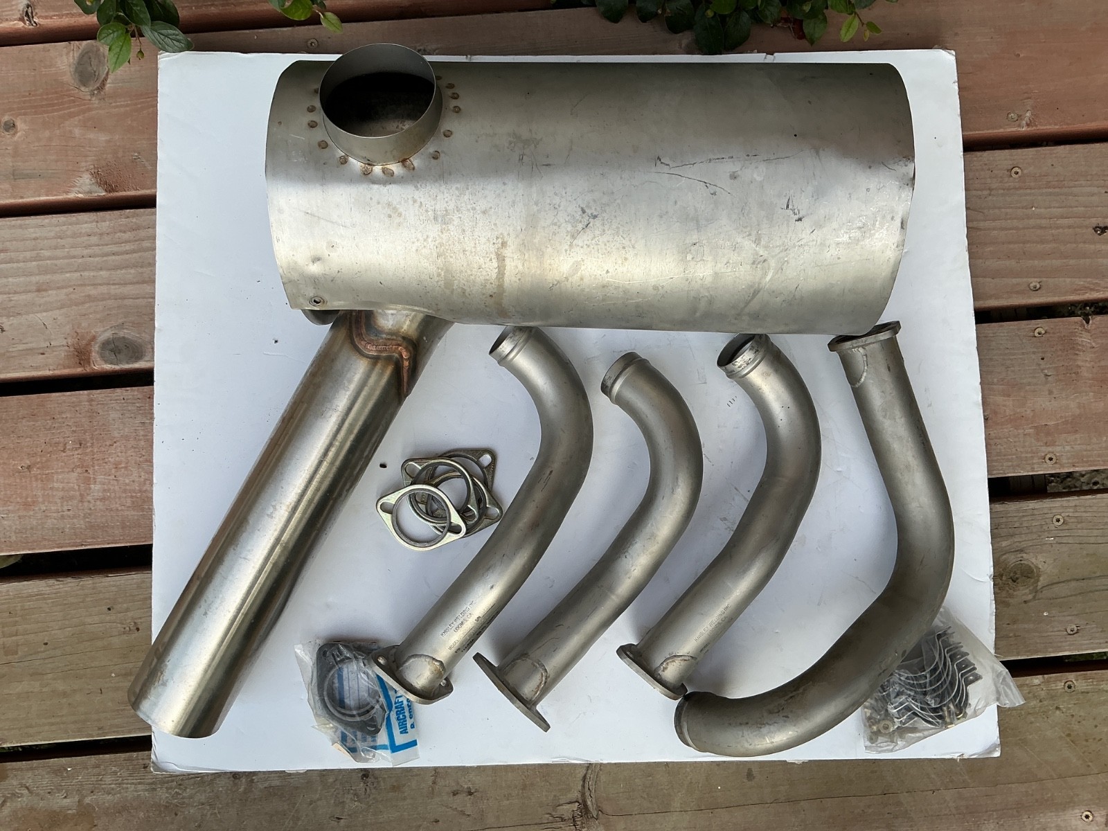 Cessna 172 Exhaust Muffler, pipes &