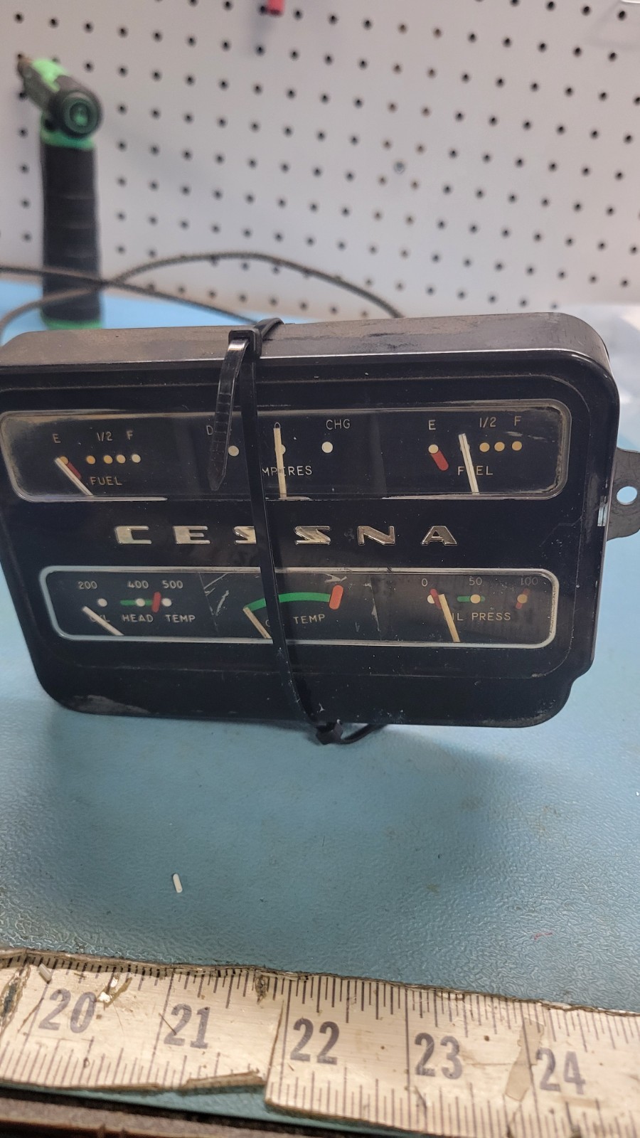 Cessna Aircraft Engine Instrument Multi-Gauge Cluster