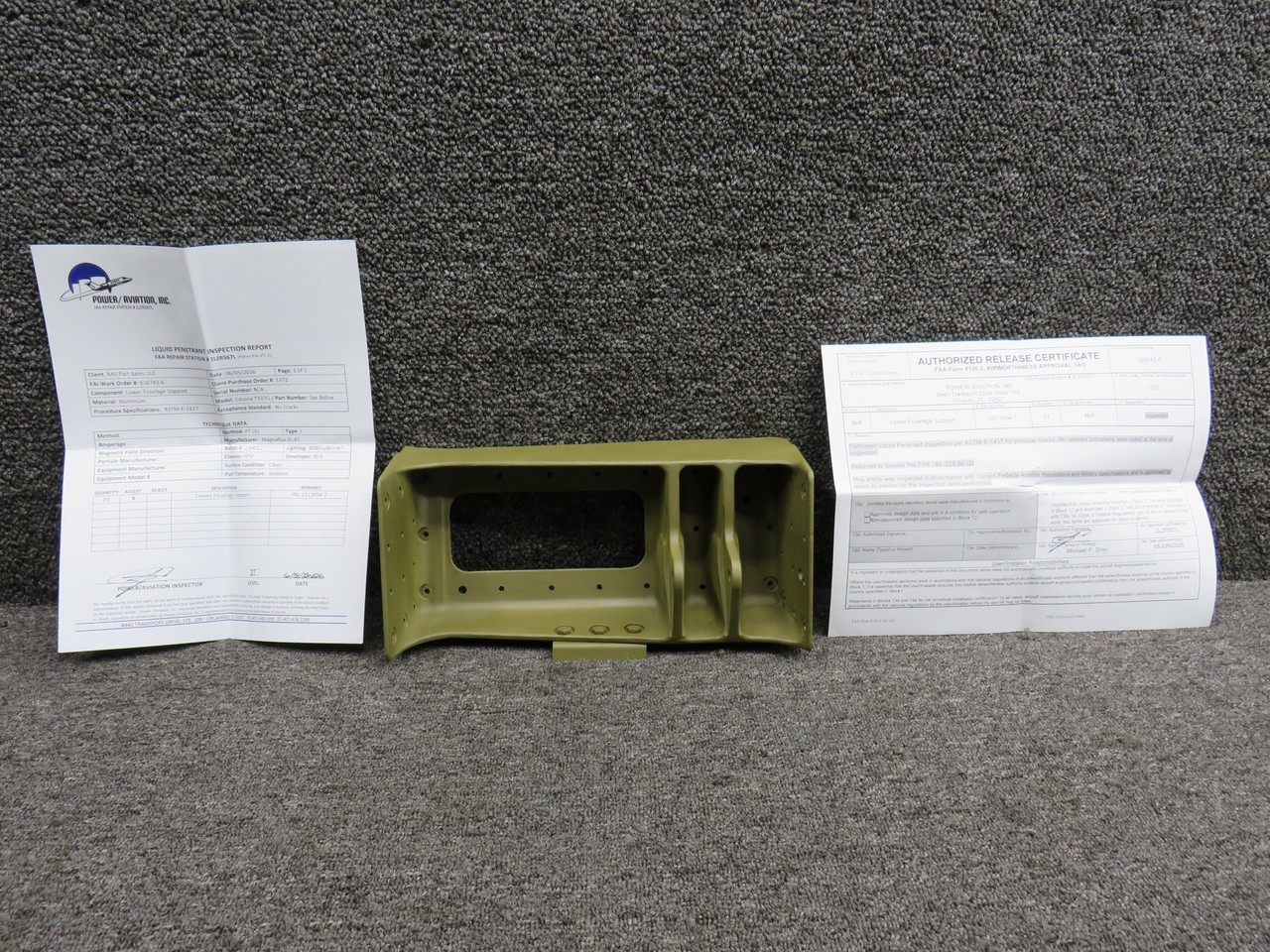 Cessna Aircraft Parts 1513054-1 Cessna T337G Lower Forward