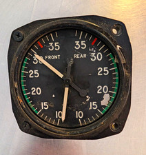 Cessna C662006-0302 Dual Manifold Pressure Indicator