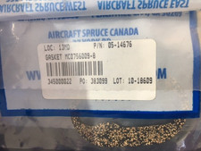 Cessna Fuel Strainer Gasket MC0756009-8 05-14676
