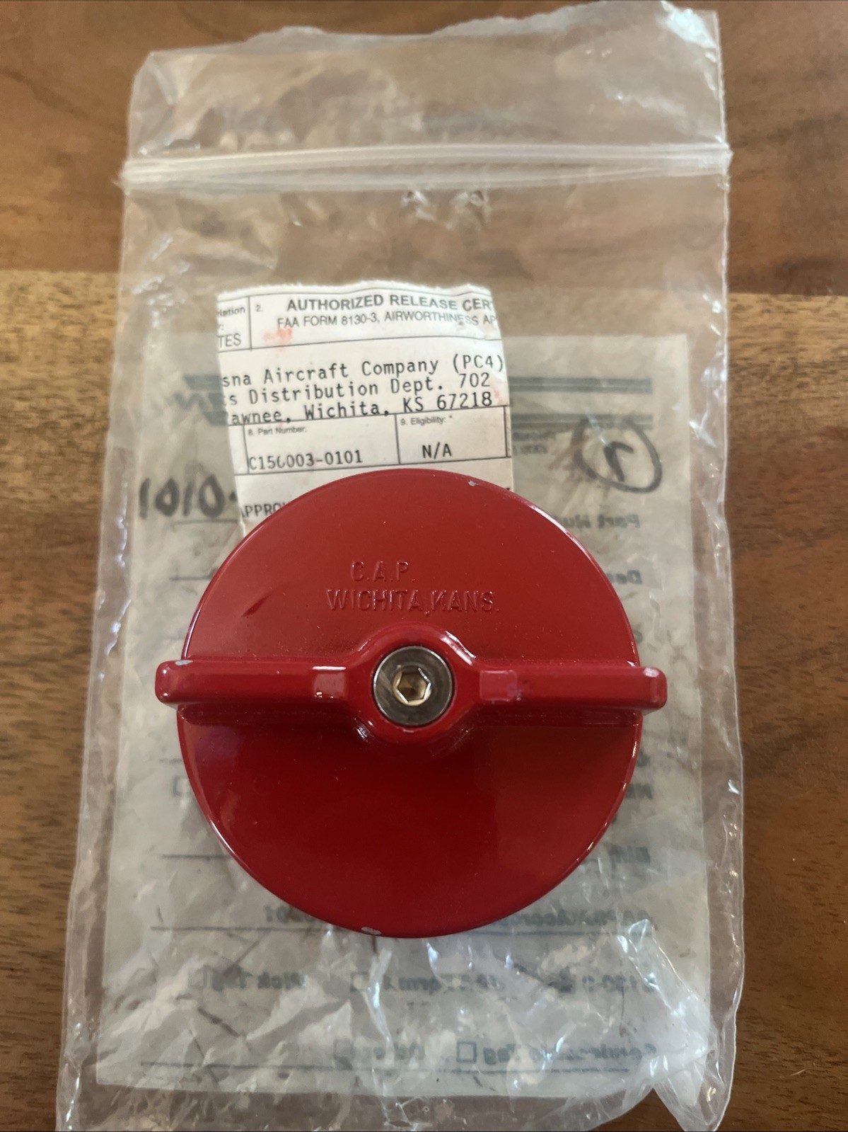 Cessna New C156003-0101 Cap With 8130-3