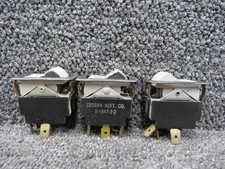 Cessna S-1845-1-2, S-1844-1-2, S-1847-2-1 Rocker Switch