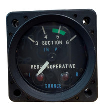 Cessna SUCTION GAUGE SL1001-005-7 - PN