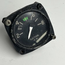 Cessna Vacuum Suction Gauge 2” Panel
