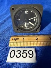 Cessna Vintage Aircraft Borg Clock CA-6254