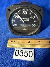 Cessna Vintage Manifold Pressure Gauge Indicator