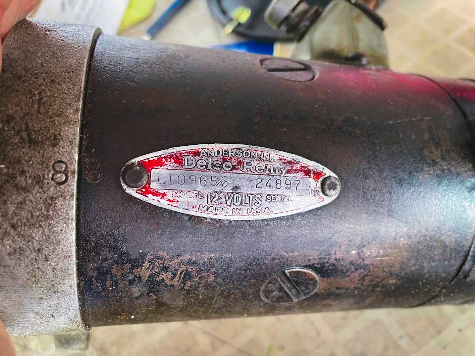 Delco Remy Aircraft Delco-Remy Starter Model 1109656