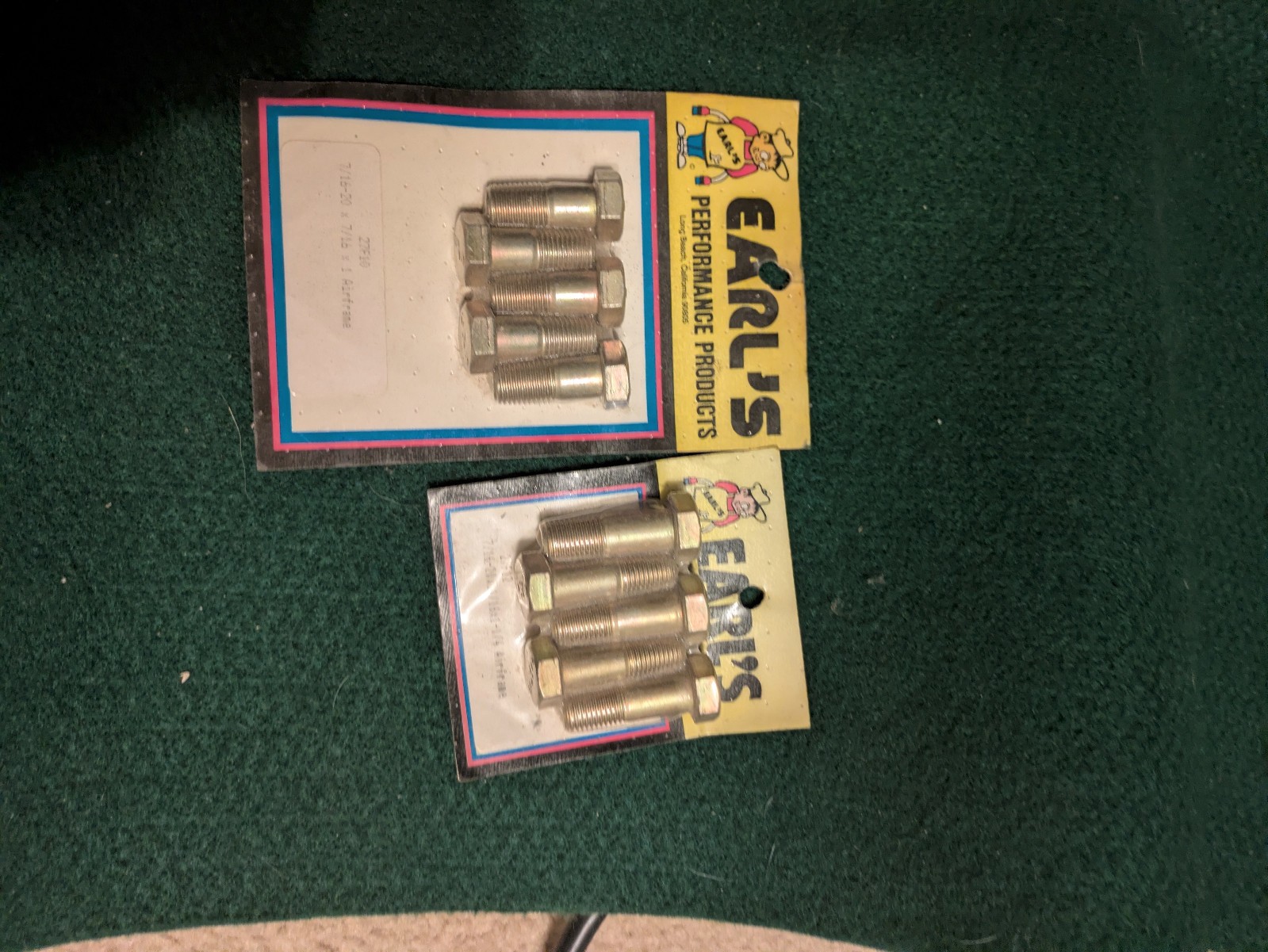Earl's Performance Airframe bolts