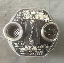 Edison Oil Pressure Transmitter Type