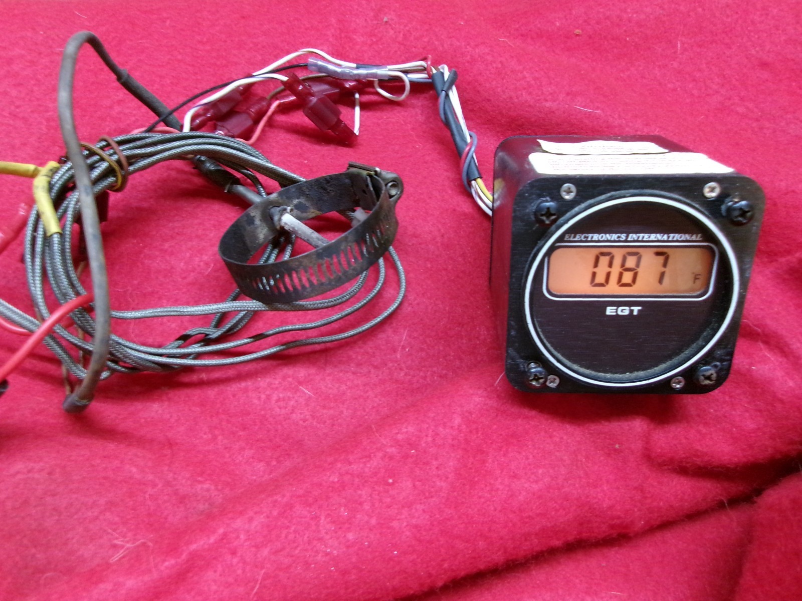 Electronics International E-1 Single Channel EGT w/probe