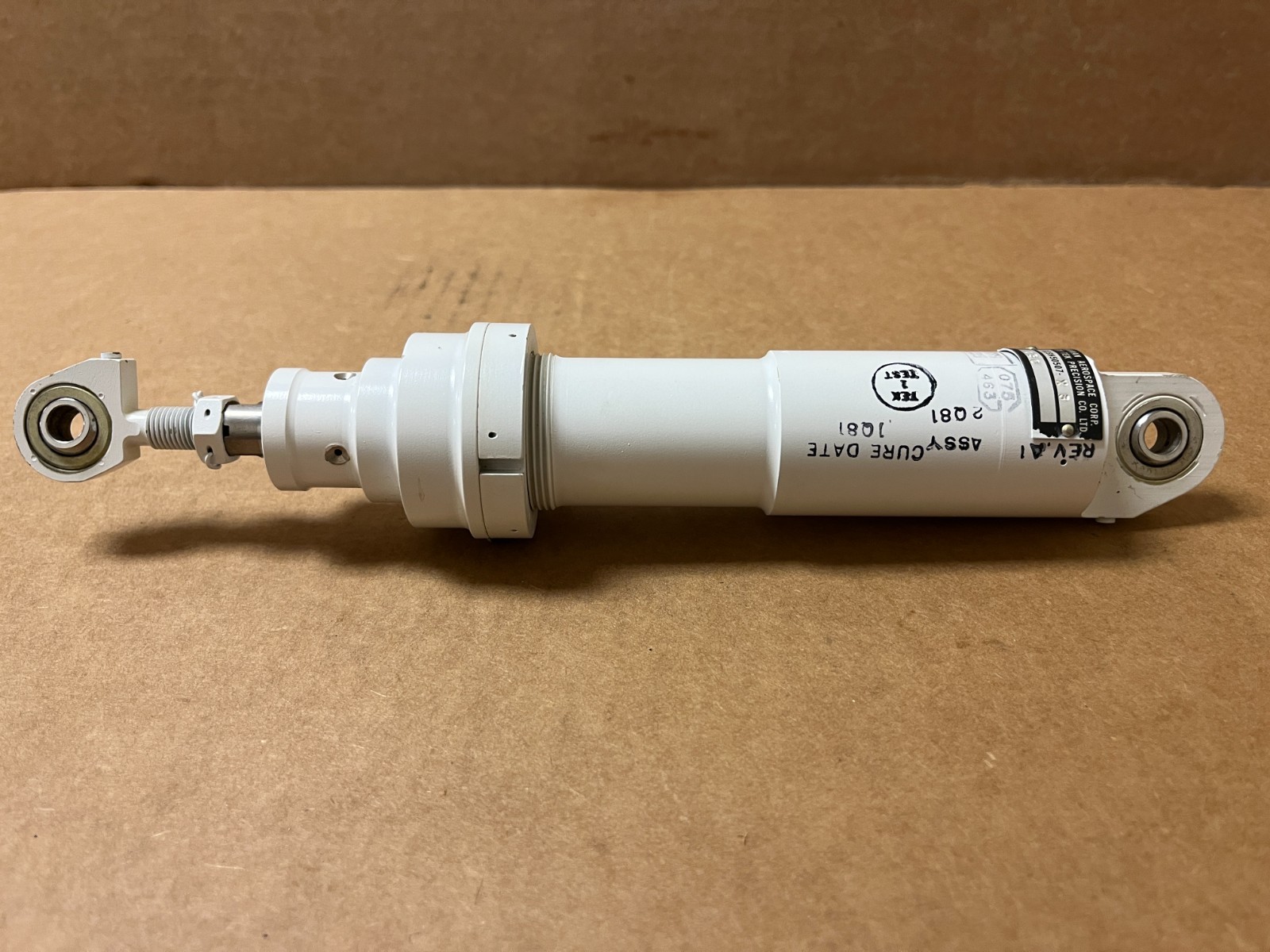 Grumman Aircraft Actuator Cylinder P