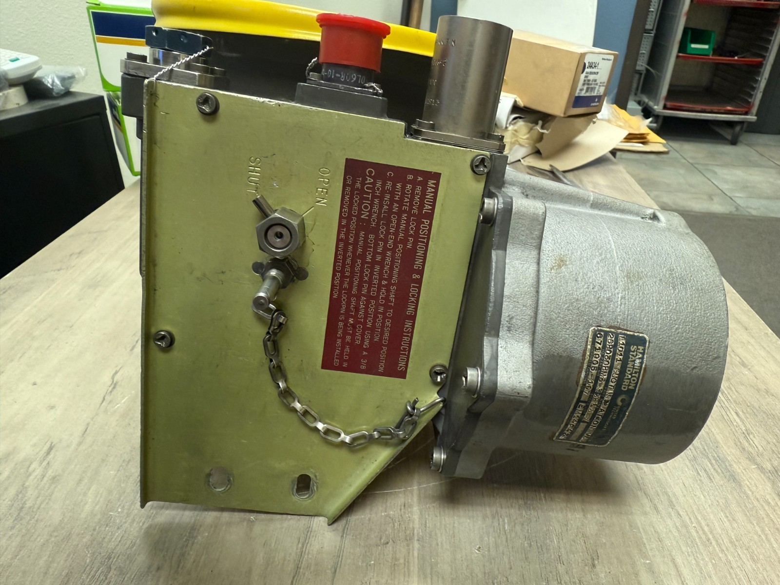 Hamilton Standard 2680308M5-32 Valve Aircraft Duct Isolation