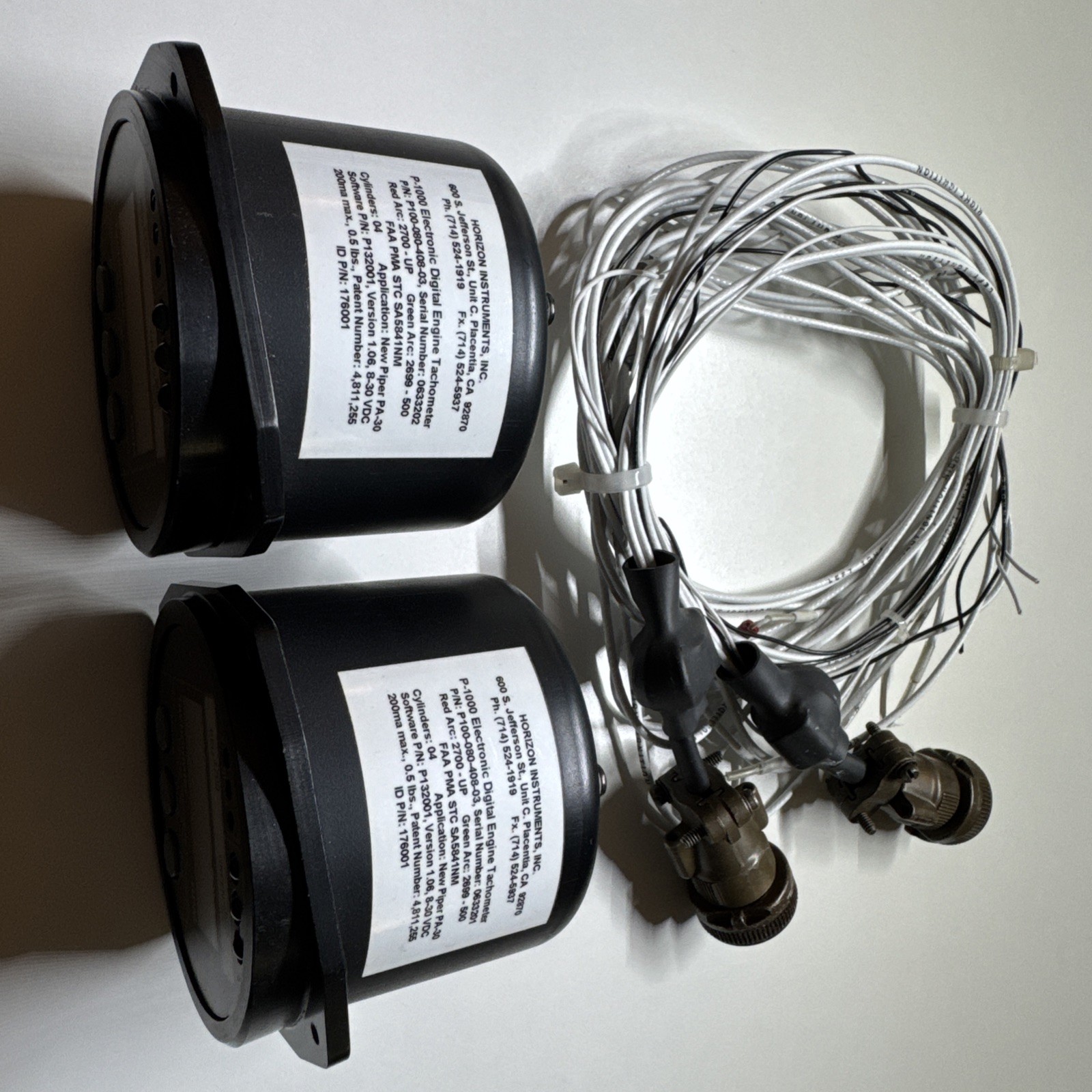 Horizon Instruments Two Horizon P-1000 Digital Tachometer