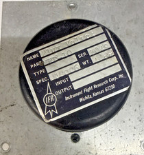 Instrument Flight Research Aircraft Flux