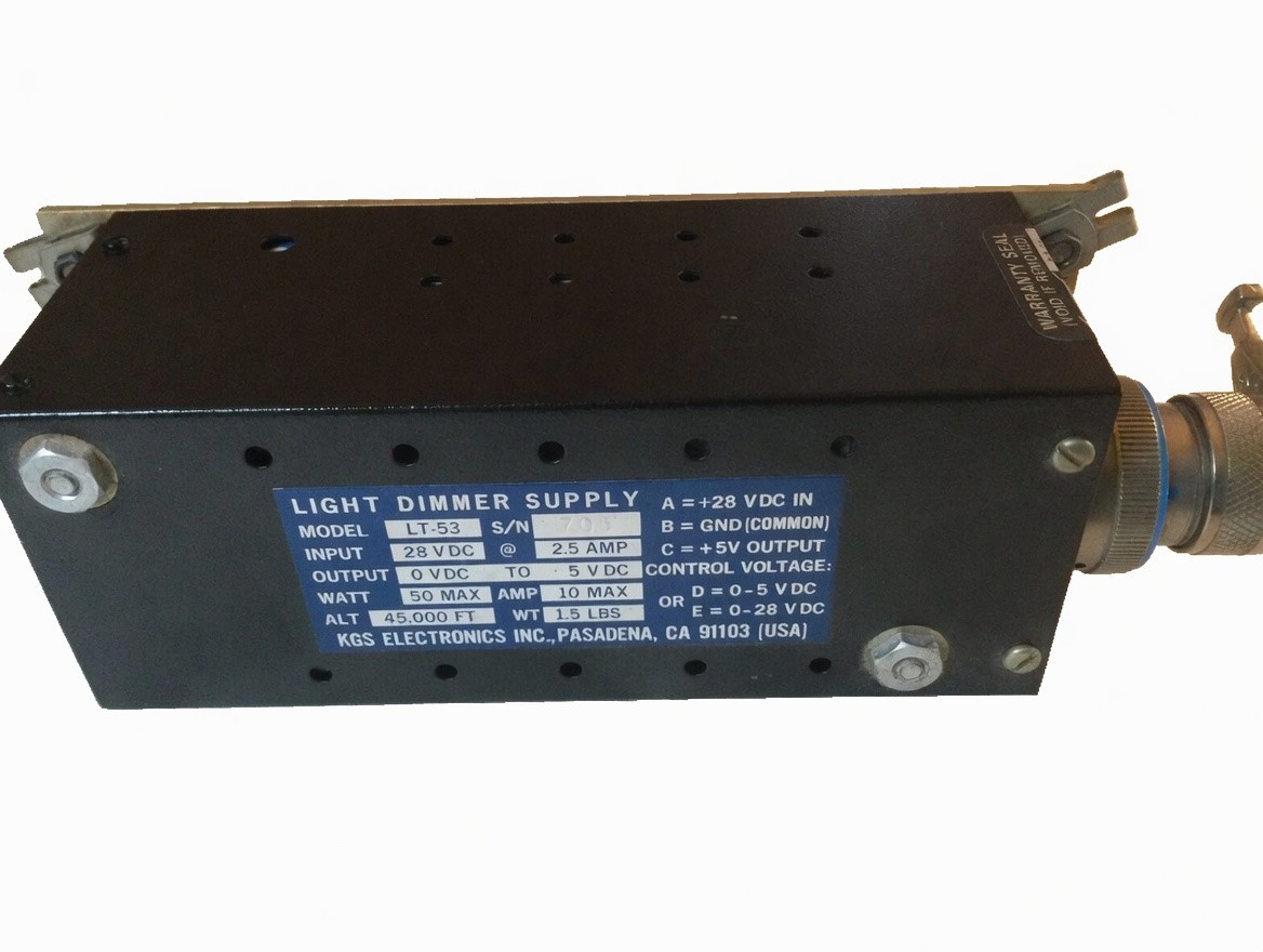 KGS Electronics KGS LT-53 Cockpit Light Dimmer