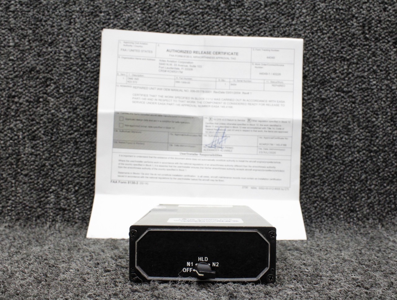 King Radio 066-1069-00 KDI-572 DME Indicator with