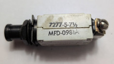 Klixon 7277-5-7.5 7.5A Aircraft Circuit